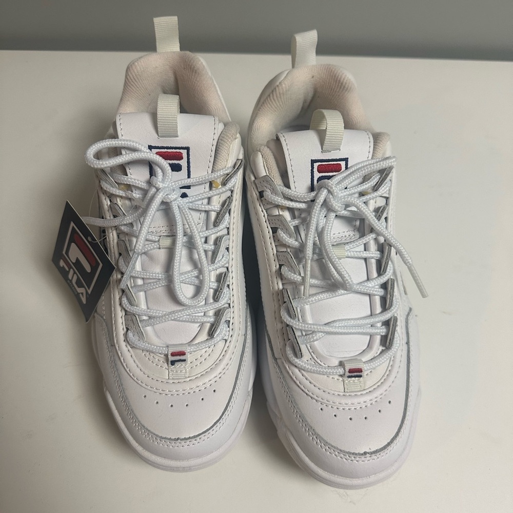 NWT Fila White and Blue Athletic Shoes